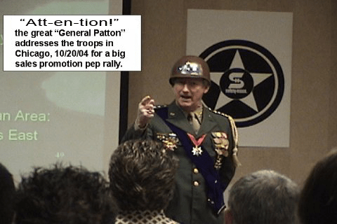 Beasley as PATTON  - General Patton
