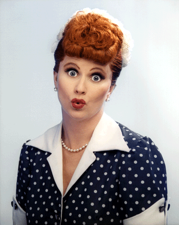 Diane as Lucy 1 - Lucille Ball