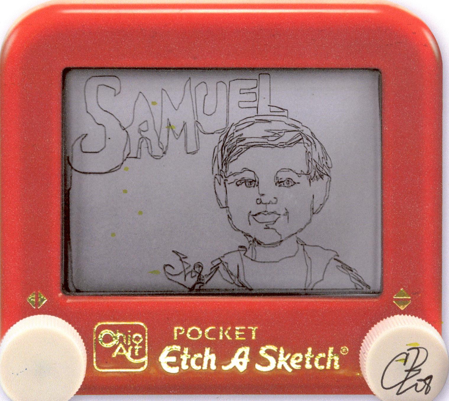 Etch a Sketch Art