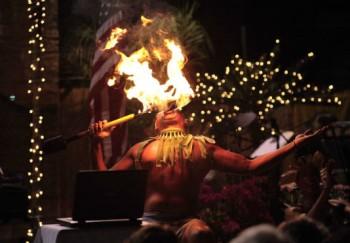 fire1 350x243 - Polynesian Shows