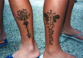 hennalegs 350x245 - Henna Tattoos